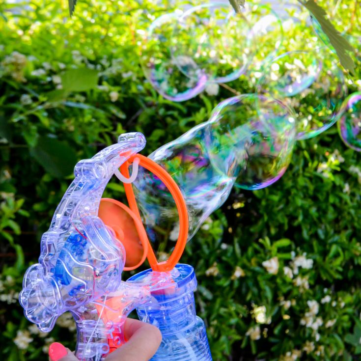 Giant Bubble Gun with Flashing LED Lights product image