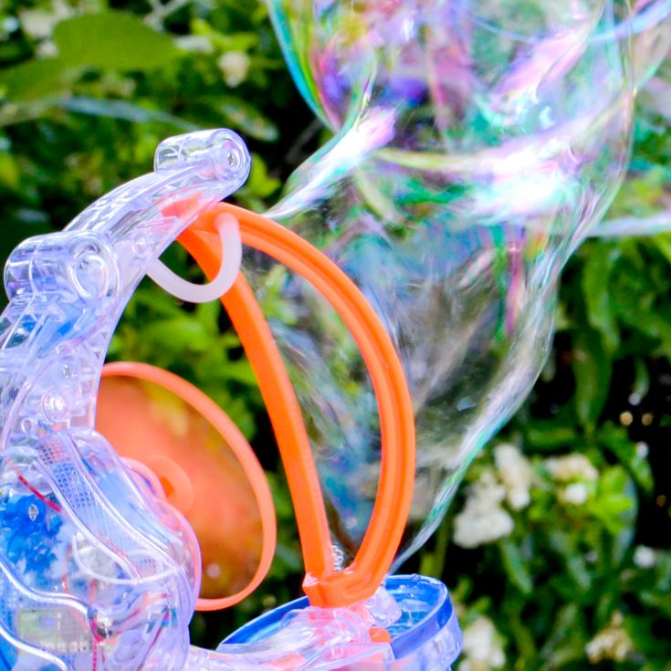Giant Bubble Gun with Flashing LED Lights product image