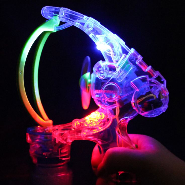 Giant Bubble Gun with Flashing LED Lights product image