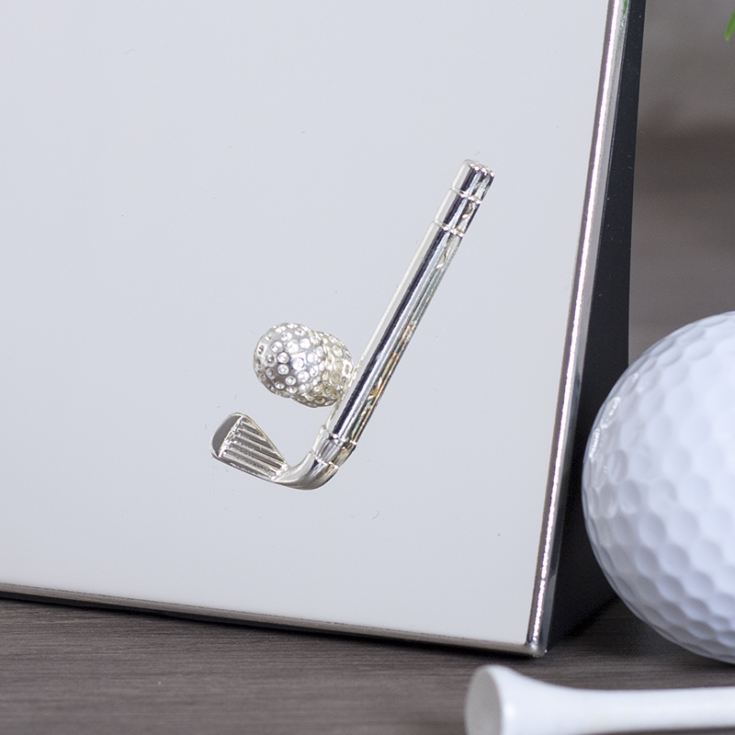 Personalised Luxury Golf Desk Clock The Gift Experience