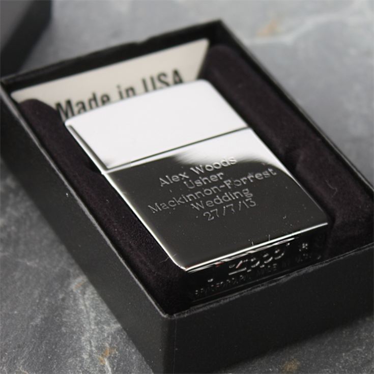 Personalised Zippo Lighter product image