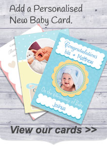 Personalised Baby Cards Personalised Baby Cards