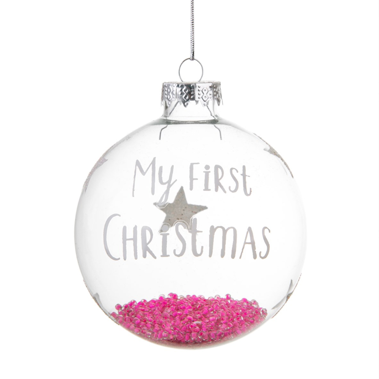 Baby Girl First Christmas Bauble | The 