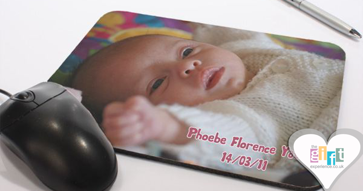Personalised Mouse Mat of Your Baby