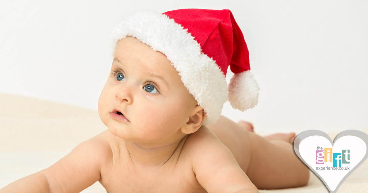 Baby in a Santa Hat