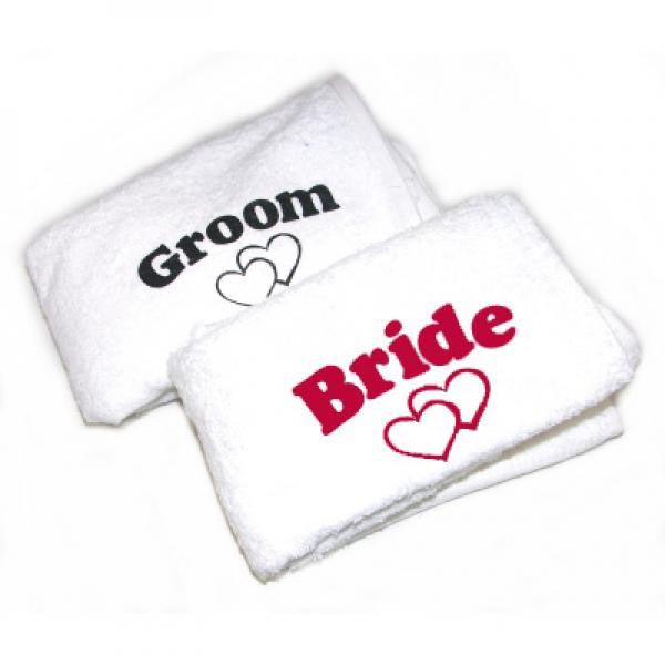 Bride and Groom Towels