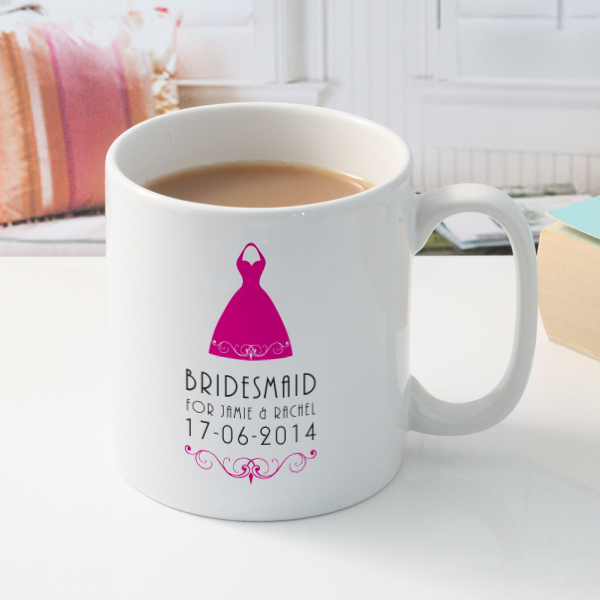 Personalised Bridesmaid Mug