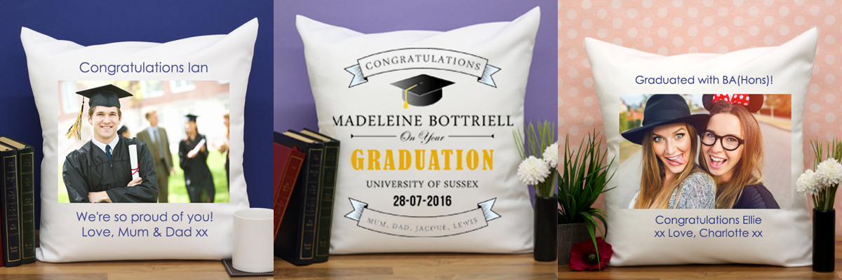 Personalised Graduation Cushions