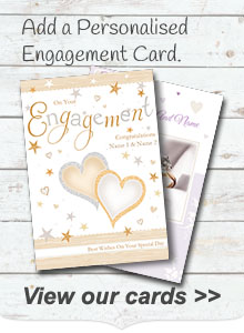 Personalised Engagement Cards Personalised Engagement Cards