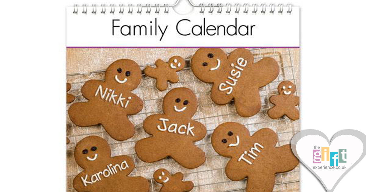 Personalised Family Calendar