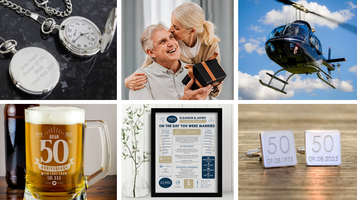 50th wedding anniversary gift ideas for husband