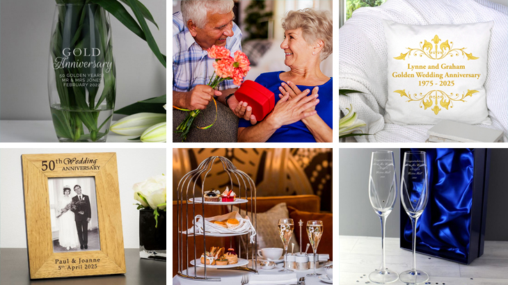 50th wedding anniversary gift ideas for wife