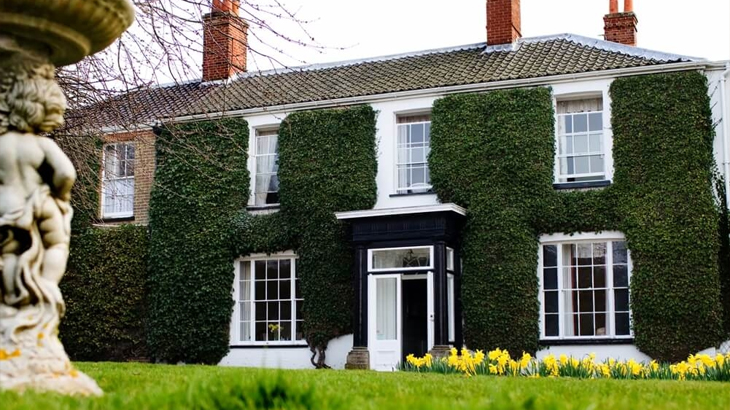 Exterior of The Grove Cromer, luxury boutique hotel and countryside stay