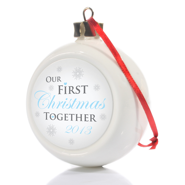Our First Christmas Together Bauble
