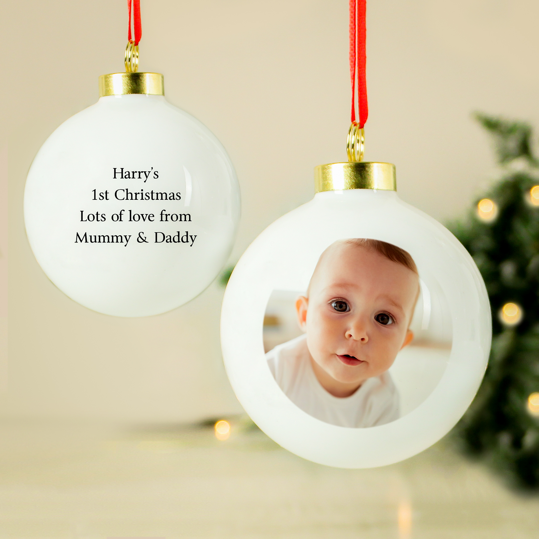 Personalized Our First Christmas Ornament | Mr. And Mrs. Ornament | Gi – From The Pines Supply Co