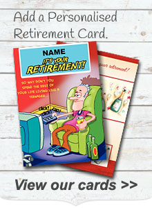 Personalised Retirement Cards Personalised Retirement Cards