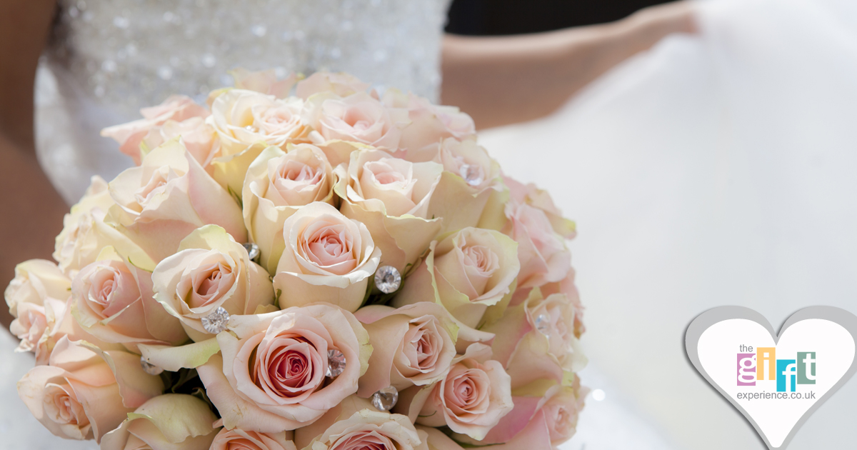 A bouquet of wedding flowers